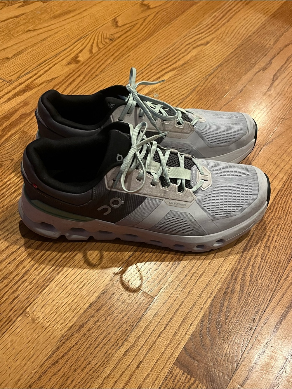 On Cloudrunner Running Shoes Men's Size 13 Glacier/Sage